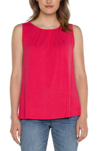 Load image into Gallery viewer, This elevated sleeveless top can be worn alone or under your favorite blazer or jacket. Elegant and classy with a versatile and minimalist silhouette.
