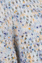 Load image into Gallery viewer, Viki V-Neck Open-Knit Cardigan in Multicolor - EsQualo SP2307019