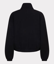 Load image into Gallery viewer, Black jacket against a white background.