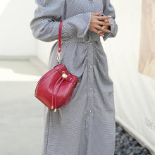 Load image into Gallery viewer, The Cassidy Crocodile Embossed Bag is a stylish and functional shoulder bag designed for women. The bag is made of high-quality animal-friendly vegan leather that is embossed with a crocodile pattern, giving it a unique and fashionable look.