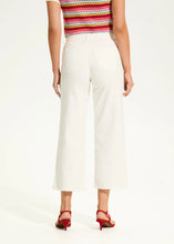 Load image into Gallery viewer, Our Christina is a wide-leg cropped style and features piped stitching details on the front, adding a retro-inspired touch to their design. Crafted for both comfort and style, they are perfect for creating bold, effortless looks.