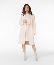 Load image into Gallery viewer, A trench coat is a must-have in any fashionable woman's wardrobe. It exudes a timeless, tailored, and modern feel while remaining the ultimate classic. With its strong twill quality, it is a practical and stylish choice for any occasion. When you style this piece, you will feel confident and beautiful.