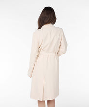 Load image into Gallery viewer, A trench coat is a must-have in any fashionable woman's wardrobe. It exudes a timeless, tailored, and modern feel while remaining the ultimate classic. With its strong twill quality, it is a practical and stylish choice for any occasion. When you style this piece, you will feel confident and beautiful.