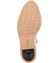 Load image into Gallery viewer, Make a fashion statement with these round-toe ankle boots. Adorned with a dazzling silver metallic color, studded detailing, and a robust stiletto heel, these boots add a dash of urban elegance and individual flair to any outfit.