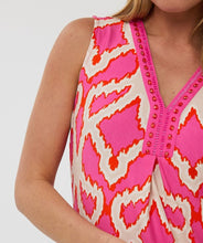 Load image into Gallery viewer, The EsQualo Danna Dress Beads Disco Spark, is a stunning dress designed to bring elegance and sparkle to your wardrobe. Featuring intricate bead embellishments at the neckline, this dress is perfect for special occasions or adding a touch of glamour to everyday wear.