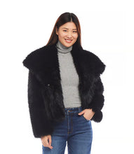 Load image into Gallery viewer, Discover our Fanna Faux Fur Coat, an essential addition to your seasonal wardrobe. Designed with a luxuriously soft texture, this coat is ideal for chilly days. It offers a generous fit for ease of movement and the option to layer underneath.