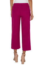 Load image into Gallery viewer, Our knit wide-leg pull-on trousers are super comfortable and easy to wear. This cropped trouser adds the perfect pop of color to your wardrobe! This style pairs effortlessly with your favorite tee and tennis shoes or dress it up with a blouse and heels. 