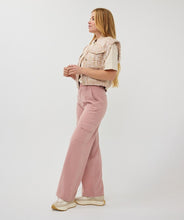 Load image into Gallery viewer, Add a touch of timeless elegance to your wardrobe with this exquisite tweed waistcoat. Featuring a blend of warm sand tones, off-white, delicate chalk pink and gold metallic treading, this vest offers a refined, versatile look that’s perfect for layering. Designed for both comfort and style, it pairs effortlessly with trousers, skirts, or dresses to create polished ensembles for any occasion.