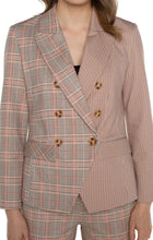 Load image into Gallery viewer, Final Sale Hadley Half and Half Double Breasted Blazer - Liverpool Los Angeles LM1A27C53