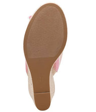 Load image into Gallery viewer, Hollywood Pink Punch Espadrille Wedge Sandals - Liverpool Los Angeles 754038