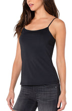 Load image into Gallery viewer, KACIE KNIT CAMISOLE TOP BLACK -LIVERPOOL LOS ANGELES