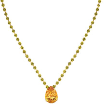 Load image into Gallery viewer, Introducing our best-selling Milli necklace, a unique piece of jewelry with a timeless and modern design, making it the perfect accessory for any occasion. This light gold-plated necklace has a 13” length with a 3” extension, allowing you to customize the fit to your liking. Handcrafted in Canada.