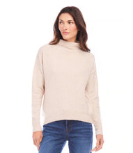 Load image into Gallery viewer, Envelop yourself in the cozy embrace of our Mock Neck Sweater. Crafted from a plush fabric, this sweater promises to deliver warmth and fashion throughout your day. Ideal for any event, its versatility and seamless style make it a fundamental piece in your collection.