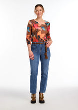 Load image into Gallery viewer, Our crosshatch denim is designed with a detachable belt for versatile styling options. It combines fashion with practicality, offering functional pockets and a zipper and button closure.