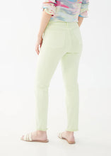 Load image into Gallery viewer, Step into a world of vibrant fashion with the FDJ French Dressing Olivia Slim Ankle Euro Twill in Mojito. This chic and comfortable pant is designed to turn heads and keep you feeling fabulous all day long. Crafted from luxurious Euro twill fabric, these pants offer a sleek, contoured fit that hugs your curves in all the right places.