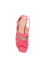 Load image into Gallery viewer, Paramount Cross Strap Heel in Pink Punch - Liverpool Los Angeles 754059