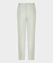 Load image into Gallery viewer, These gorgeous City Trousers in Pistachio are back in stock. With an elastic waistband and a wide leg design, they provide both comfort and style. Dress them up with heels or down with sneakers - the choice is yours. A must-have for any fashion-savvy wardrobe.