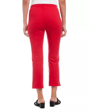 Load image into Gallery viewer, Every wardrobe needs a fabulous red pant, and our Rebecca red capri pant by Karen Kane is the perfect pant to add to your spring/summer collection. Pair with a white or black top and a pair of sandals for a fashionable look.