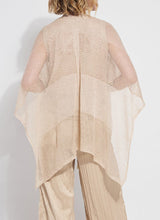 Load image into Gallery viewer, Add a layer of shimmer and sophistication with the Riva Mesh Sequin Shrug by Lysse. Designed to dazzle, this lightweight open-front shrug features a sheer mesh base adorned with delicate sequins that catch the light with every movement. The cropped silhouette and fluid drape make it the perfect finishing touch for sleeveless tops, dresses, or elevated evening looks.