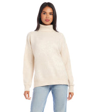 Load image into Gallery viewer, Final Sale Sawyer Sand Turtleneck Sweater - Karen Kane 4L89623