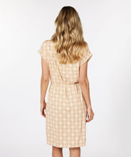 Load image into Gallery viewer, The EsQualo Sleeveless Summer Star Dress features a relaxed and comfortable fit. It’s designed with a flattering sleeveless silhouette, making it ideal for sunny days and outdoor gatherings. The star pattern adds a playful touch, making you shine like a star wherever you go.