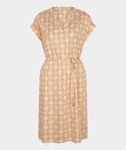Load image into Gallery viewer, The EsQualo Sleeveless Summer Star Dress features a relaxed and comfortable fit. It’s designed with a flattering sleeveless silhouette, making it ideal for sunny days and outdoor gatherings. The star pattern adds a playful touch, making you shine like a star wherever you go.