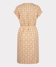 Load image into Gallery viewer, The EsQualo Sleeveless Summer Star Dress features a relaxed and comfortable fit. It’s designed with a flattering sleeveless silhouette, making it ideal for sunny days and outdoor gatherings. The star pattern adds a playful touch, making you shine like a star wherever you go.