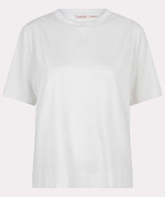 Load image into Gallery viewer, Elevate your wardrobe and sparkle with our Samia Short Sleeve Wide Fit Lurex T-Shirt, designed for women who value comfort and style. Made with a shimmering lurex fabric blend, this versatile top is a must-have for casual outings or dressed-up evenings. This t-shirt offers a flattering fit and just the right amount of shimmer.
Perfect as a spring fashion essential, pair this sparkling t-shirt with your favorite jeans or skirts for an effortlessly chic look and wear under a favorite blazer or cardigan.