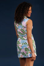 Load image into Gallery viewer, Active skorts have never looked so good! The Blaire Skort in Signature Stretch combines function and style with an interior bike short that provides a ball pocket, for the win. Made in S & Q's Signature Italian Matte Stretch fabric, this skort features a faux wrap skirt with ruffle detail, mid-rise waist, and side zipper closure. Perfect for golf, tennis, a day at the beach, lunch out with friends and other activities, this skort is a must-have addition to your activewear collection.