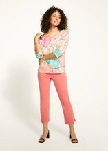 Load image into Gallery viewer, Keep it stylish and comfy with this Drop Shoulder Boat-Neck Top by FDJ French Dressing. Designed with 3/4-length sleeves and a relaxed fit, this top is all about easy-going vibes. The boat neckline adds a trendy touch, while the smooth, lightweight fabric keeps it breathable and perfect for any day. Pair it with jeans, skirts, or your go-to pants for an effortless look that works anywhere.