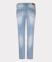 Load image into Gallery viewer, Enhance your wardrobe with this pair of jeans that features a straight cut and intricate broderie and bronze embellishment detailing on the pockets, adding a touch of sophistication to this versatile and comfortable basic jean.