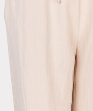 Load image into Gallery viewer, Supple crepe trousers with a drawstring closure and straight legs offer both comfort and style. Ideal for year-round wear, these trousers are suitable for any occasion.