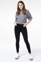 Load image into Gallery viewer, This silky soft black wash jean will keep you feeling relaxed all day long while maintaining style. Look no further for incomparable stretch and comfort! Super versatile and easy to dress up or down.