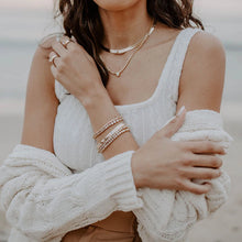 Load image into Gallery viewer, How stunning is this bezel set cubic zirconia heart necklace? A perfect piece to wear on its own or layer together with other favorites for an even more fashionable look.