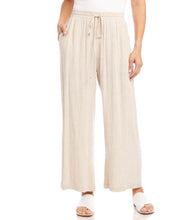 Load image into Gallery viewer, Casual yet polished, these lovely pants are made with a cool and breathable, rich linen blend. A perfect color pant that will literally pair with so many of your favorite tops. Pair this pant with our Sabrina Short Sleeve Linen Blend Draped Jacket in Natural Color for the perfect fashionista look!