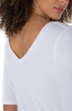 Load image into Gallery viewer, Introducing two tops in one; our Elise reversible rib top that reverses from a scoop neck to a V-neck! That's right, two different looks in one! This fabulous top is extremely lightweight and just perfect for layering under your favorite jacket or cardigan.