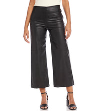 Load image into Gallery viewer, FINAL SALE FAY FAUX LEATHER BLACK PANT - KAREN KANE 3L21154