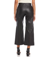 Load image into Gallery viewer, FINAL SALE FAY FAUX LEATHER BLACK PANT - KAREN KANE 3L21154