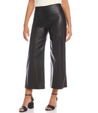 Load image into Gallery viewer, FINAL SALE FAY FAUX LEATHER BLACK PANT - KAREN KANE 3L21154