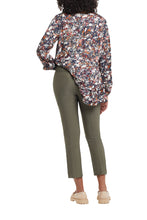 Load image into Gallery viewer, A stylish pair of pants that can also give you ultimate comfort is a pair of pants that is a must have! The design of these sleek, tummy-slimming pants provides a figure flattering fit, while the pull-on elastic waistband and soft and stretchy woven twill fabric, create a pant that feels like you are wearing a second skin.