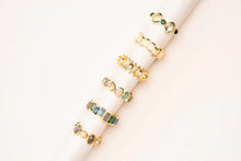 Load image into Gallery viewer, OLIVIA ETERNITY BAND RING - CLEAR QUARTZ - JOYA