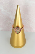 Load image into Gallery viewer, ODELE OPAL TEARDROP RING IN ROSE GOLD
