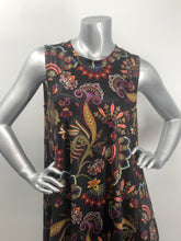 Load image into Gallery viewer, An ultra-comfortable A-line dress with style is a definite must have in your closet. The hot, humid days will be less challenging when you dress in our Elizabeth dress with its silky feel and satin look. Functional side pockets create an even more desirable dress. Pair with a denim jacket for an even more stylish look.