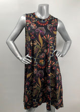 Load image into Gallery viewer, An ultra-comfortable A-line dress with style is a definite must have in your closet. The hot, humid days will be less challenging when you dress in our Elizabeth dress with its silky feel and satin look. Functional side pockets create an even more desirable dress. Pair with a denim jacket for an even more stylish look.