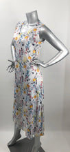 Load image into Gallery viewer, A gorgeous summer dress, our Wendi White Garden Sleeveless Midi Dress by Papillon is sure to be your next favorite. A beautiful satin fabrication provides a cool, comfortable feel during those hot summer days.