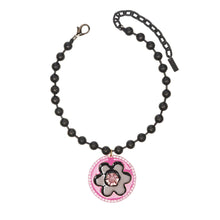 Load image into Gallery viewer, TOSHKA PINK FLOWER NECKLACE - TOVA