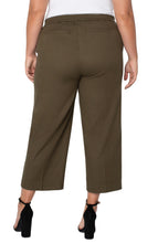 Load image into Gallery viewer, FINAL SALE CURVY KELSEY CULOTTE WITH TIE FRONT - LIVERPOOL LOS ANGELES LY4569ME