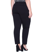 Load image into Gallery viewer, The Kelsey Trouser is one of Liverpool's best sellers and you'll see why after you put on these beautiful pants. Comfort and style are words that describe these gorgeous trousers. With super stretch Ponte fabrication, you will feel comfort all day.