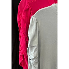 Load image into Gallery viewer, FINAL SALE CURVY VERA BLACK PRINTED TEE