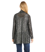 Load image into Gallery viewer, Be event ready with this light-catching sequin duster. Sparkle and sophistication provide evening allure to this jacket. Pair it with black slacks for a polished evening look.